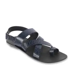 Metro Men's Navy Toe Ring Sandals image 2