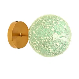 SOMIL Green Elegant Designer Glass Night Lamp image 5