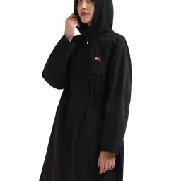 TOMMY HILFIGER Black Regular Fit Coat image 4