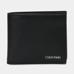 Calvin Klein Black Leather Bi-Fold Wallet-image-61