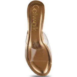 Catwalk Women's Metallic Casual Wedges image 4