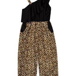 Budding Bees Kids Multicolor Printed Jumpsuit-picture-4