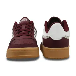 Adidas Men's HOOPS 4.0 IKD Burgundy Basketball Shoes image 4