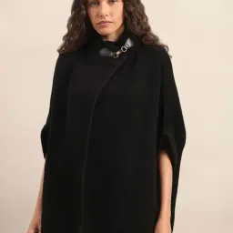 Vero Moda Black Regular Fit Cape-image-61