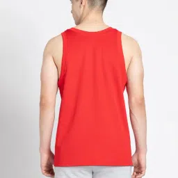 adidas Red Loose Fit Basketball Legends Tank T-Shirt image 2