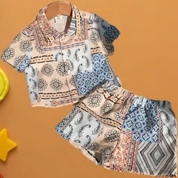 NAAMJAP Kids-Unisex Pure Cotton Printed Clothing Set image 4