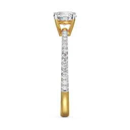 Emori 18k Rose Gold & Diamond Classic Solitaire Ring image 4