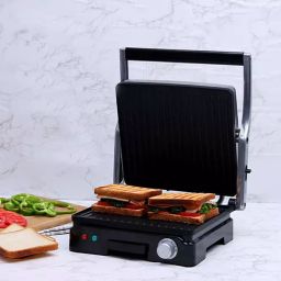 Wonderchef 1800 W Non-Stick Black & Silver Sandwich Griller (63153840)-picture-25