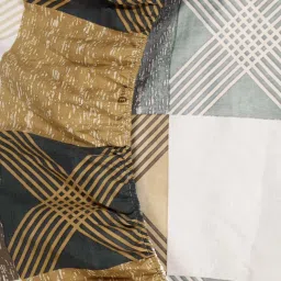 Klotthe Brown 210 TC Polycotton Double Bedsheet with 2 Pillow Covers image 4