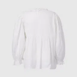 KIDS ONLY White Embroidered Top image 2