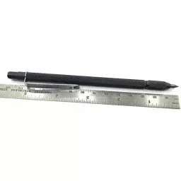 A.D INTERNATIONAL Scriber Craft Tool Knurled Body 27 mm Tungsten Carbide Pen Point Tip and 135 mm Overall Length, 77-9AYN-77QU (Pack of 3) image 3