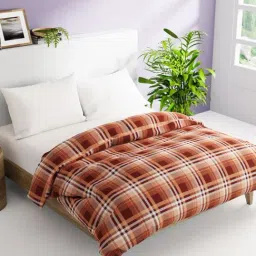 Bianca Victoria-Winter Brown 250 GSM Cotton Super Soft Double Comforter-picture-11
