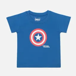 Bodycare Kids Royal Blue Cotton Printed T-Shirt-picture-11