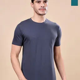 TQH Pack Of 2 Round Neck Dri-FIT Slim Fit T-shirts-image-71