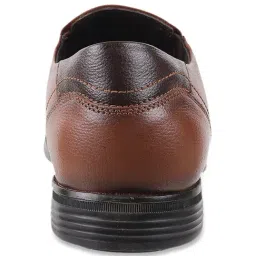 Mochi Men's Tan Formal Moccasins image 5