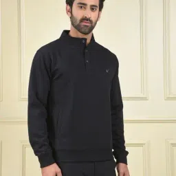 Crimsoune Club Black Regular Fit Jacquard Sweatshirt image 4