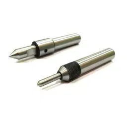 A.D INTERNATIONAL Tap Guide Cut Type Tool Ground Body and Knurled Body 1/2 inch Straight Shank for Aligning Tap For Threading Lathe Mill Jig Bore, BK-FAOP-WR37 (Set of 2) image 3