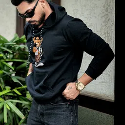 SZN Men Printed Hooded Sweatshirt image 4