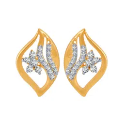P.C. Chandra Jewellers 18 kt Gold & Diamond Earrings-picture-15