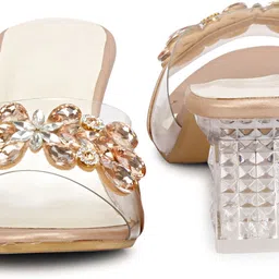 saheb Women Heels Sandal image 5