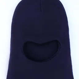 Pine Kids Solid Color Monkey Cap Navy Blue - Diameter 20 cm image 2