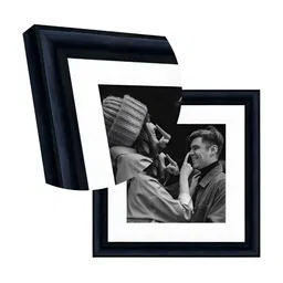 Art Street Black & White Wood Wall Photo Frames (Pack of 4) image 4