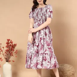 Moda Rapido Crepe Fit & Flare Dress-picture-15