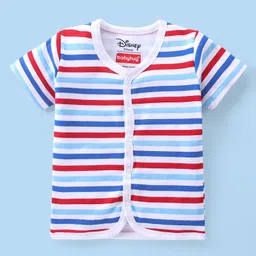 Babyhug Disney Interlock Knit Half Sleeves Jhablas With Mickey Mouse Pack of 3 - Multicolor image 4