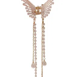 PolluxCraft Women Embellished Metal Claw Clip-image-84
