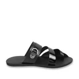 Mochi Men's Black Toe Ring Sandals image 3