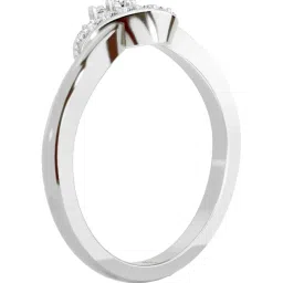 Sparkles Lab Grown Diamond 14k (585) White Gold Ring for Women image 4