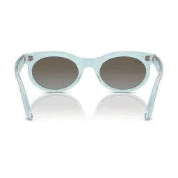 RAY-BAN Unisex Gradient Blue Lens Oval Sunglasses - 0RB224213859653 image 4