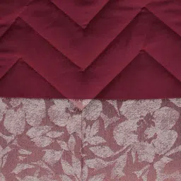 Saral Home Rose Cotton 250 TC 400 GSM Reversible Single Quilt image 2