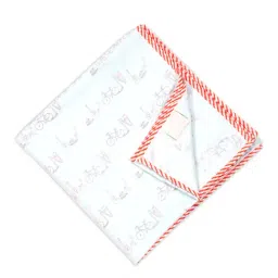 Nigh Nigh Cycle Sky Blue Cotton 70 TC Toddlers Dohar - Set of 1-picture-10