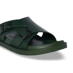 Ajile by Pantaloons Men's Olive Toe Ring Sandals image 5