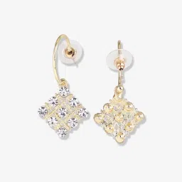 Sohi Gold Plated Designer Stone Party Drop Earring For Women image 4