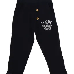 bodycare BC Infant Apparels Kids Navy Cotton Printed Trackpant-picture-10