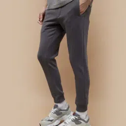 Fame Forever By Lifestyle Grey Slim Fit Trackpants image 3