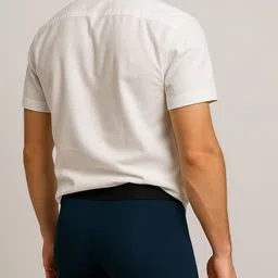 DISPENSER Pack Of 2 Ultra-Soft Stretchable Trunks PACK OF 2-PV2-POCKET-GREY-NAVY BLUE-M image 2