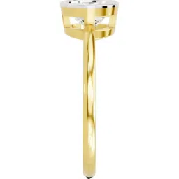 Sparkles 14k (585) Yellow Gold Lab Grown Diamond Rings image 4