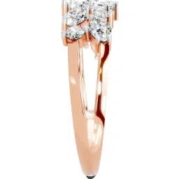 Sparkles Lab Grown Diamond 14k (585) Rose Gold Ring for Women image 4