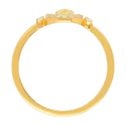 Malabar Gold and Diamonds 22k (916) BIS Hallmark Yellow Gold Ring for Women image 4