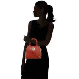 Genwayne Tan Solid Large Handbag image 2