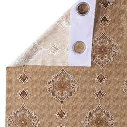 Romee Gold Jaquard Ethnic Curtains and Sheers image 4