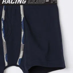 Fame Forever by Lifestyle Boys Black & White Cotton Solid Boxer image 4