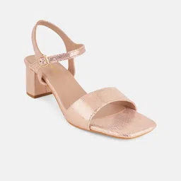 DressBerry Women Open Toe Block Heel Sandals with Buckles image 3