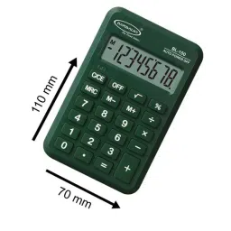 Bambalio 8 Digit Large LCD Display Green Electronic Calculator, BL-150 image 2