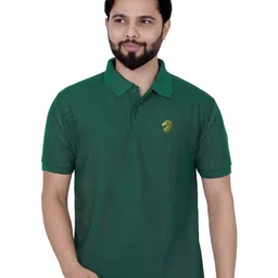 LA MILANO Men Polo Collar Slim Fit T-shirt-picture-10