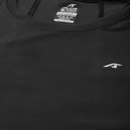 Alcis Black Regular Fit T-Shirt image 4