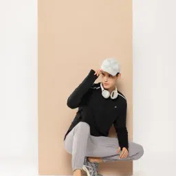 Alcis Black Regular Fit T-Shirt image 3